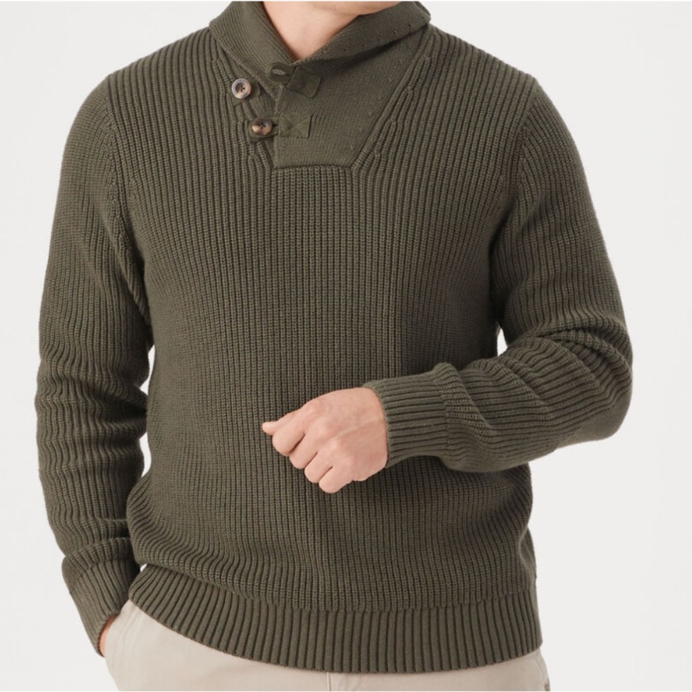 NWT Men's Duluth Brigadier Shawl Collar Sweater
